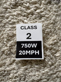 Class 2 Sticker
