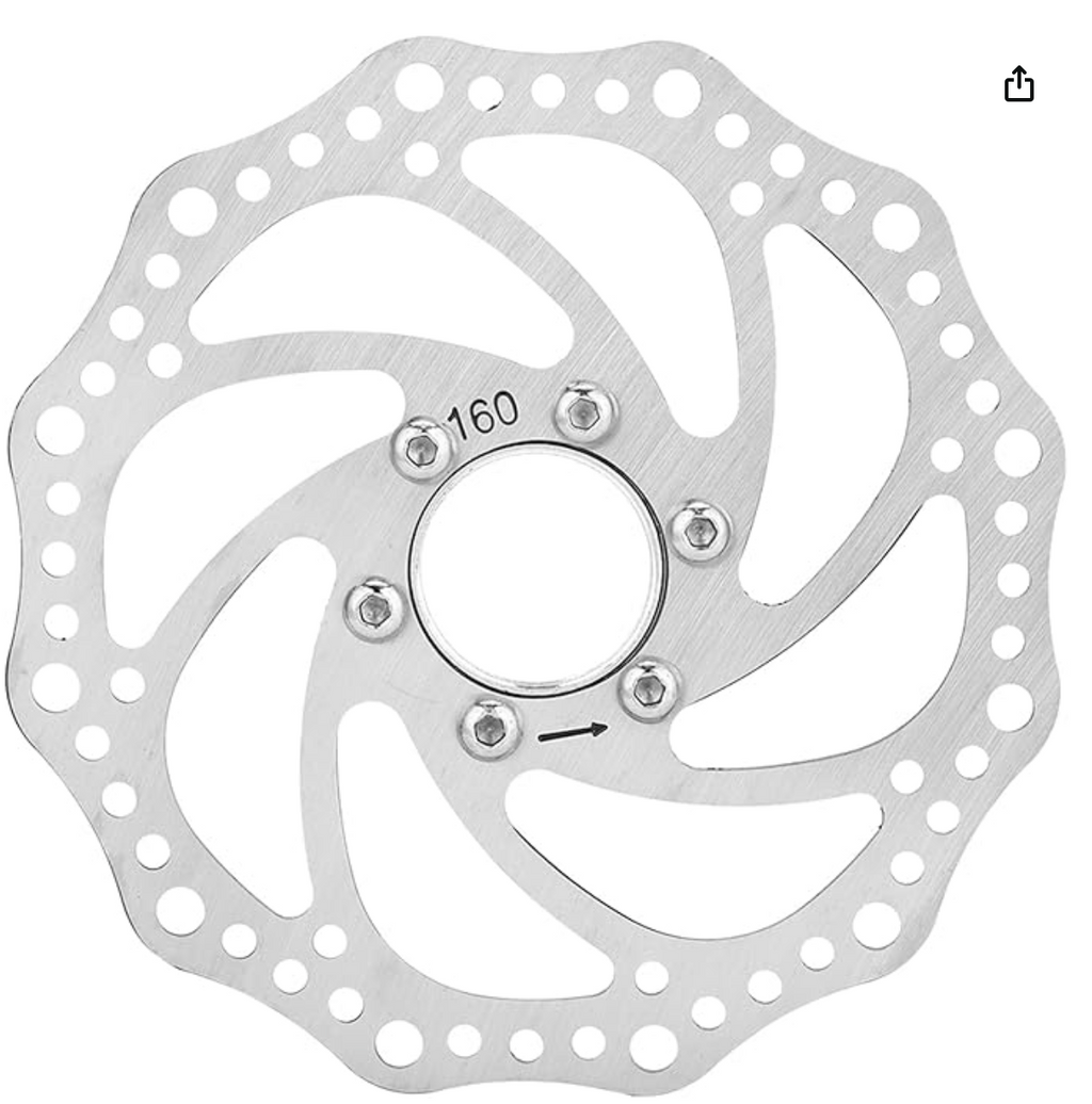 Zoom 4 Piston Hydraulic Disc Brakes + 160mm Rotors